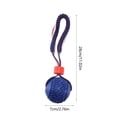thumbnail image 3 of Dpityserensio Pet Toy Tire Ball With Elastic Rope Dog Training Toy Chew And Teething Ball Perfectly For Interactive Play, 3 of 6