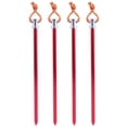 thumbnail image 1 of Miangastore Durable Tent Nail Red 4Pcs 8.9X0.71X0.71In, 1 of 8