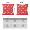 thumbnail image 2 of Yiaed Cartoon Rooster Print Pillow Covers Super Soft Decorative Square Throw Pillow Covers Case Cushion Covers for Sofa Couch Bedroom Car Decor（No pillow core）-20"x20", 2 of 7