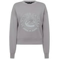 thumbnail image 2 of Women's Levelwear Gray Vancouver Canucks Slate & Snow Sponge Tri-Blend Sweatshirt, 2 of 3