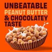 REESES PUFFS Breakfast Cereal, Chocolatey Peanut Butter Cereal Bag, 35 oz