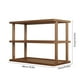 thumbnail image 3 of Estantería de Madera de 3 Niveles, Moderna, Abierta, de Bambú, para Zapatos, Almacenamiento, Expositor Multifuncional para Sala de Estar, Dormitorio y Oficina., 3 of 6