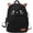black, variant on Corduroy Cat Ear Backpack Novelty Animal Daypack Grey 38x28cm 1Pc
