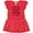 Red with Polka Dot, variant on Inktastic Aint No Daddy Like the One I Got Girls Baby Dress