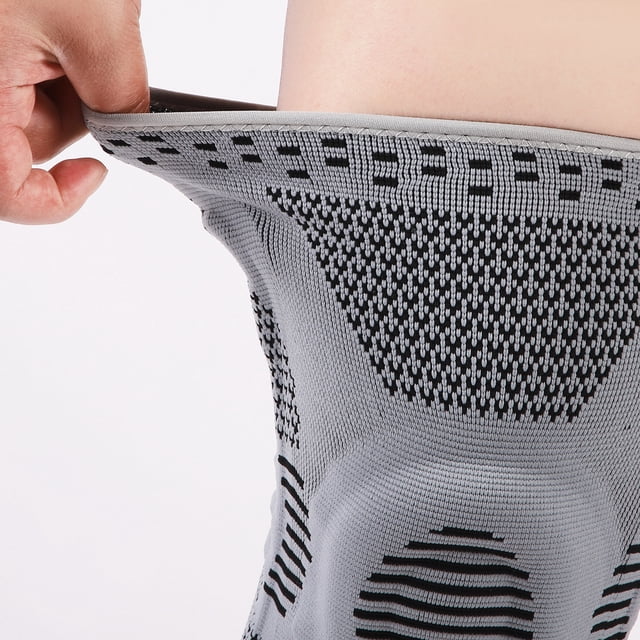 Protector de rodillas deportivo de silicona para baloncesto, montañismo, protección de las articulaciones de las rodillas, menisco, protector de rodillas de nailon