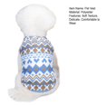 thumbnail image 2 of CSChome Geometric Print Pet Vest Pets Clothes with Towing Ring Soft Breathable Fine Workmanship Comfortable Photograph Prop Polyester Geometric Print Pet T-shirt, 2 of 7