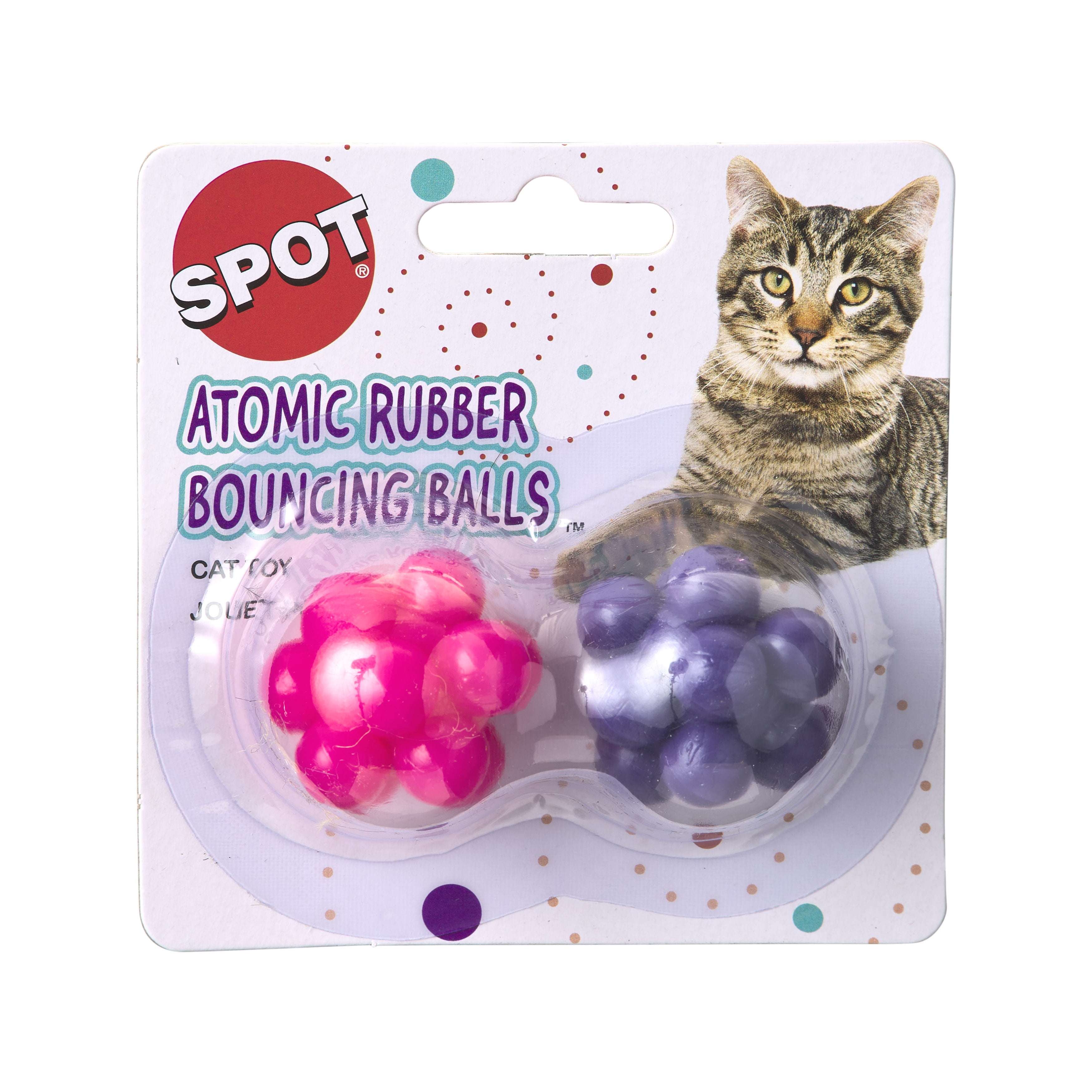 Atomic Rubber Bouncing Balls 2 Pack