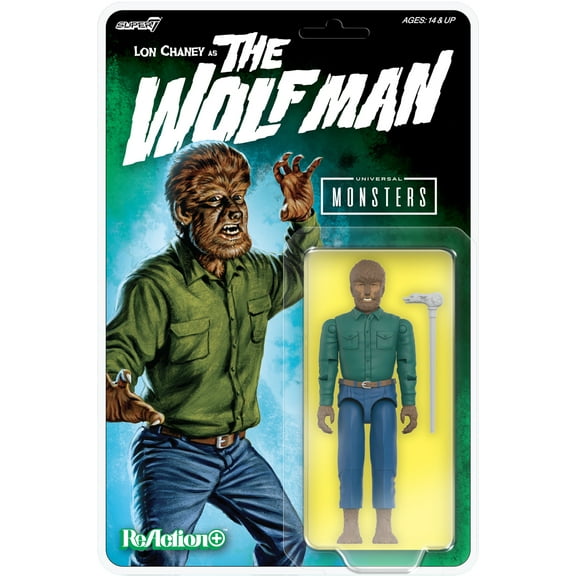Super7 - Universal Monsters - ReAction  Wv1 - The Wolf Man