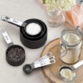thumbnail image 3 of Measuring Cups And Spoons Set, 8 Piece Stackable Stainless Steel, 3 of 3