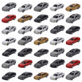 thumbnail image 2 of 100Pcs 1:87 HO Scale Model Car Painted Car Models HO/TT Scale Railway Modeling Making Mat, 2 of 7