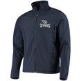 thumbnail image 2 of Men's Dunbrooke Navy Tennessee Titans Sonoma Softshell Full-Zip Jacket, 2 of 4