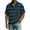 Dark Green, variant on Mens Polo Shirts Casual Quarter Zipper Striped Henley Shirts Regular Fit Short Sleeve T Shirt Classic Soft Collared Tops OIOLOYJM Dark Green 3XL