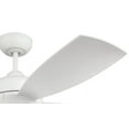 thumbnail image 4 of SBN52W4 Craftmade Lighting Sebastion - 4 Blade Ceiling Fan with Light Kit In Contemporary Style-16.92 Inches Tall and 52 Inches Wide-White Finish, 4 of 15