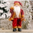 thumbnail image 4 of Nuevo muñeco de Papá Noel grande, regalo de Navidad para niños, adornos para árboles de Navidad, suministros para fiestas de bodas en el hogar, adornos de peluche, 4 of 5