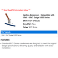 thumbnail image 2 of Ignition Condenser - Compatible with 1960 - 1967 Dodge D300 Series 1961 1962 1963 1964 1965 1966, 2 of 2