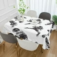thumbnail image 2 of Yayeee Tablecloths 54" x 54" Rectangle Wrinkle Resistant Party Table Cover, Football Player Pattern, 2 of 8