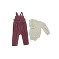 thumbnail image 2 of Chick Pea Baby Girl 2 Pc Overall Outift Set, Sizes 12 Months-24 Months, 2 of 2