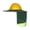 ArmyGreen, variant on Wide SunShade Neck for HardHat Construction Helmets Sunshade High Reflective Mesh