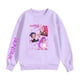 thumbnail image 1 of Moonsky Sudadera de cuello redondo Pop De-on - Sudadera de manga larga con estampado del cantante HUNTR/X - Sudadera de cuello redondo y manga larga para hombre y mujer Morado claro 160, 1 of 4