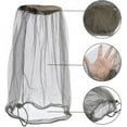 thumbnail image 4 of 6 Packs Mosquito Head Nets Lightweight Mesh Nets, 4 of 6