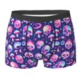 thumbnail image 6 of Mens Underwear - Skull rainbow color Breathable Stretch Boxers for Men Athletic Mens Boxer Briefs, 6 of 7