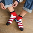 thumbnail image 3 of Naloa USA Switzerland Ankle Socks for Women Non Slip Socks No Show Socks Classic Low Cut Casual Socks Casual Socks, 3 of 7