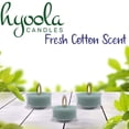 thumbnail image 2 of Hyoola, 6 Hour Fresh Cotton Scented Tealight Candles Turquoise Color 15 Pack, 2 of 4