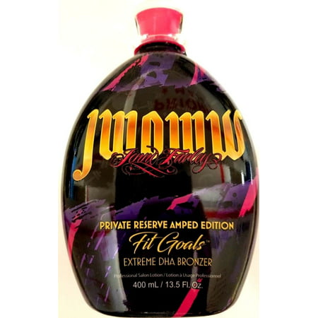 Jwoww Fit Goals Private Reserve Amped Edition Tanning Bed Lotion 13.5 oz (Best Jwoww Tanning Lotion)
