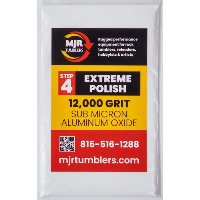 Polvo pulidor de roca MJR Premium, 5 kg, 12 000 granos