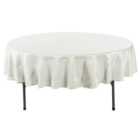 

Yesbay Kitchen Dining Room Restaurant Hemming Round Tablecloth Party Decor Beige 72