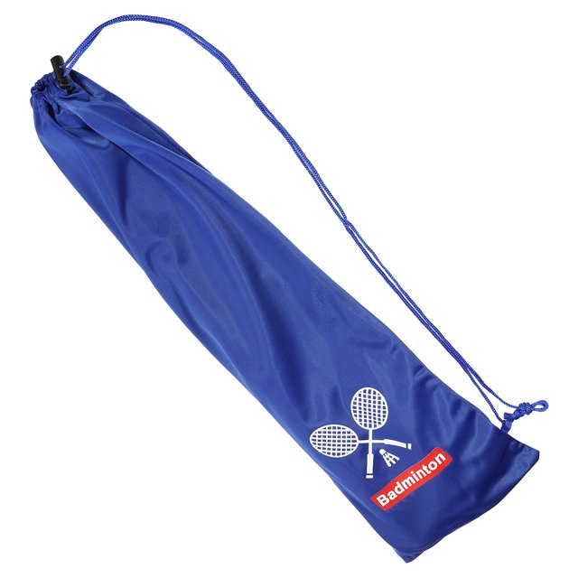 Unique Bargains Soft Lining Badminton Racquet Cover Bag Pouch with Drawstring, Blue