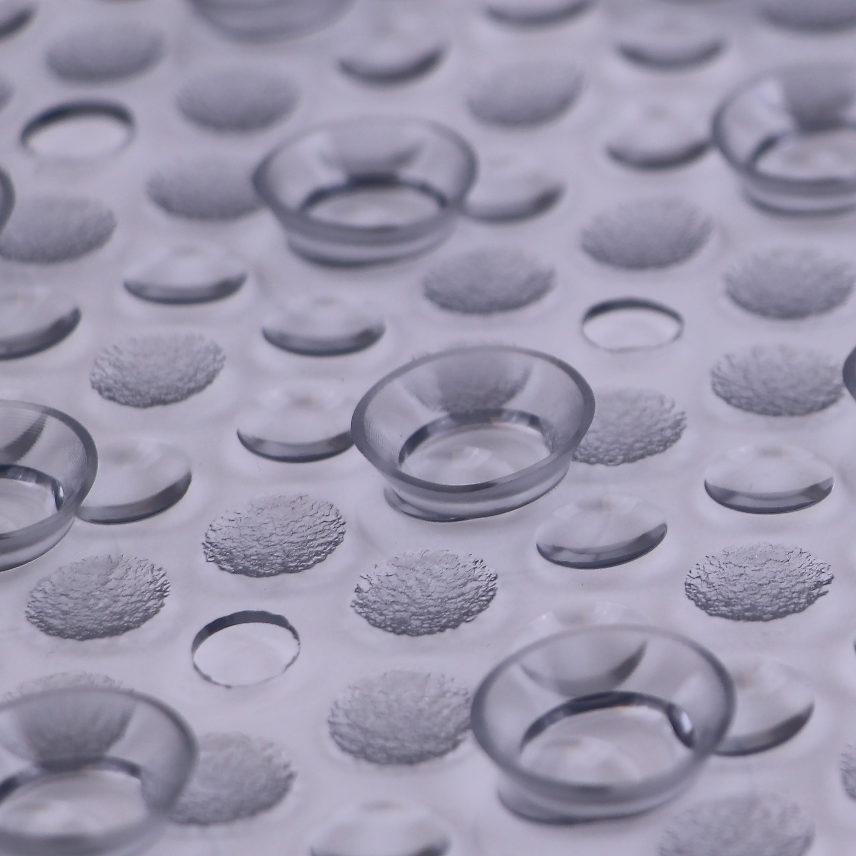 Mainstays Oval Bubble Bath Mat Charcoal