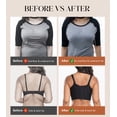 thumbnail image 5 of FANZE Women's T Shirt Push Up Bra Full Back Coverage Back Fat Smoothing Underwire Supportive,44DD, 5 of 8