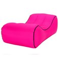 thumbnail image 1 of Outdoor Portable Inflatable Sofa Bed Foldable Waterproof Ergonomic Curve Design Camping Beach Park Air Sofa, 1 of 9