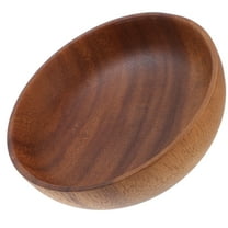 ROSENICE Salad Plate Light Brown Wood Wedding 1Set 4.7x4.7x1.5in