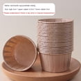 thumbnail image 5 of Vasos de soufflé desechables de papel para refrigerios, alimentos y medicinas - Vasos para condimentos, vasos para salsa, vasos para soufflé - 250 tazas, 1,25 oz, color marrón, 5 of 5
