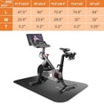 thumbnail image 4 of Treadmill Mat,Bike Mat,Stationary Bike Mat,Foldable Treadmill Mat for Hardwood Floors and Carpet.Mat for Exercise Bike,Exercise Equipment Mat for Indoor Cycles, Rowing Machine, Elliptical, 4 of 4