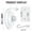 Clear*12, variant on Dailihome Suction Cup Hooks 1.77 Inch Clear PVC Window Hooks Removable Strong Vacuum Suction Cups for Bathroom Kitchen Glass 1PC