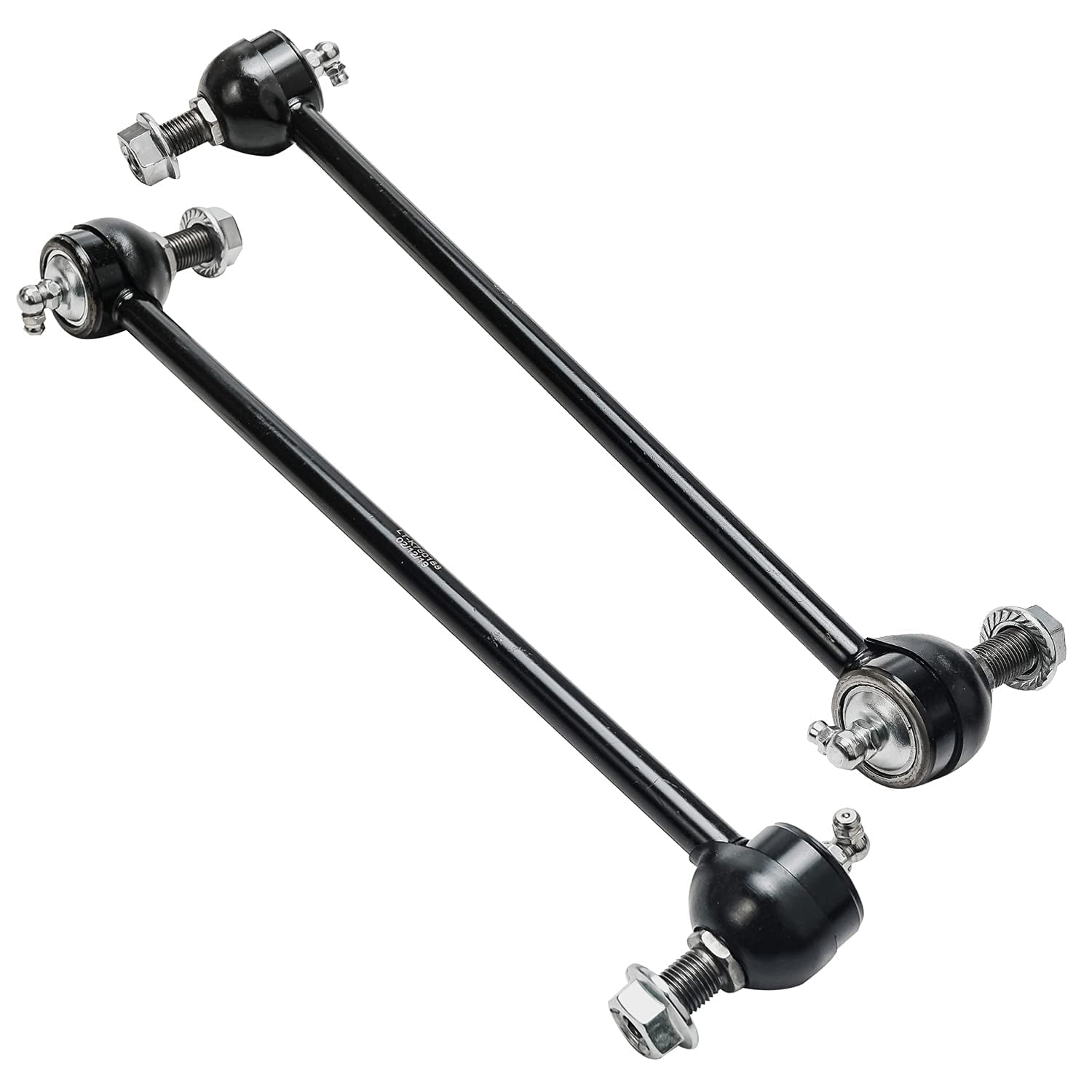 Detroit Axle - 12pc Front End Suspension Kit for 2008-2009 Saturn Vue, Wheel Bearing and Hubs Lower Control Arms + Ball Joint Tie Rods Sway Bars Boot Replacement
