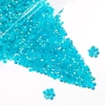 thumbnail image 1 of qiipii 1280 piezas de 0.236 in de diamantes de imitación de resina AB azul turquesa para manualidades, piedras de jalea AB de espalda plana, gemas a granel SS30, diamantes sin fijación por calor, dije, 1 of 2
