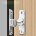 thumbnail image 4 of Clearance Securing clip under $7,90/180 Door Lock 1PC Door Lock Sliding Door Lock Small Door Lock Hardware Barn Garden Bathroom Cabinet 1PC, 4 of 9