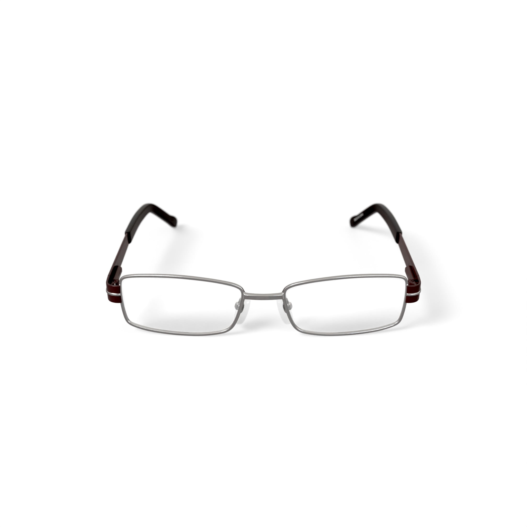 Contour Men's FM9214 Rectangular Prescription Eyeglasses with Case