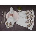 thumbnail image 2 of Vargottam Napkins BirdPrint, DinnerNapkins , 100 % Cotton, Set of 4 ReusableNapkins Set, Size 20X20 Inch,White6,OversizedClothNapkins, 2 of 8