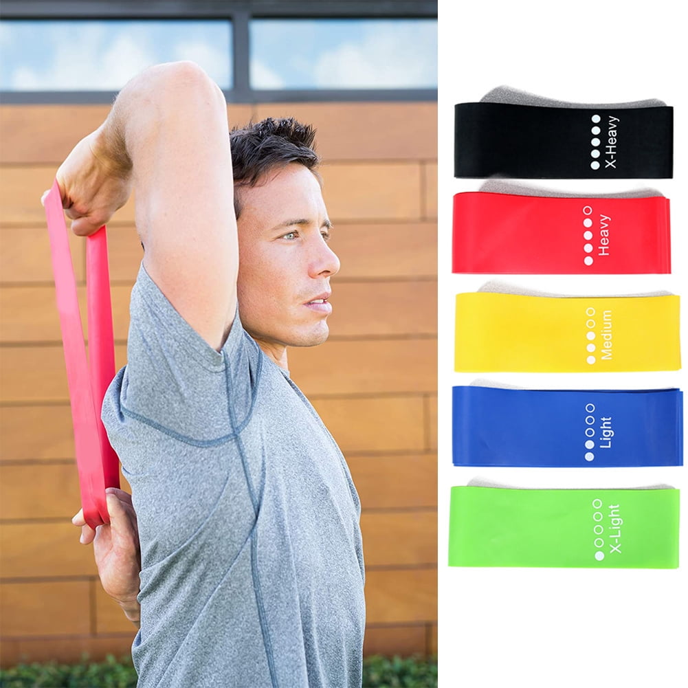 Cheers.US Higher Resistance Bands Professional Latex Elastic Exercise