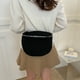 thumbnail image 4 of Monedero para mujer bolso de pecho de Color sólido correa ancha ajustable para compras de viaje, 4 of 9