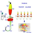 thumbnail image 2 of Catfish Rigs Circle Hooks Adjustable Floats Captivating Sound Emission Red Yellow 6/0 Fangkenuo, 2 of 8