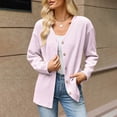 thumbnail image 4 of ClodeEU Women's V Neck Button Down Long Sleeve Knit Cardigan,Casual Loose Open Front Sweater Coat ,Women's Plus XXL, 4 of 5