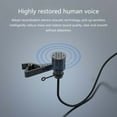 thumbnail image 6 of Clip on Microphone for Streaming and Recording Lapel Mic with Advanced Noise Cancellation and Adjustable Sound, 6 of 8