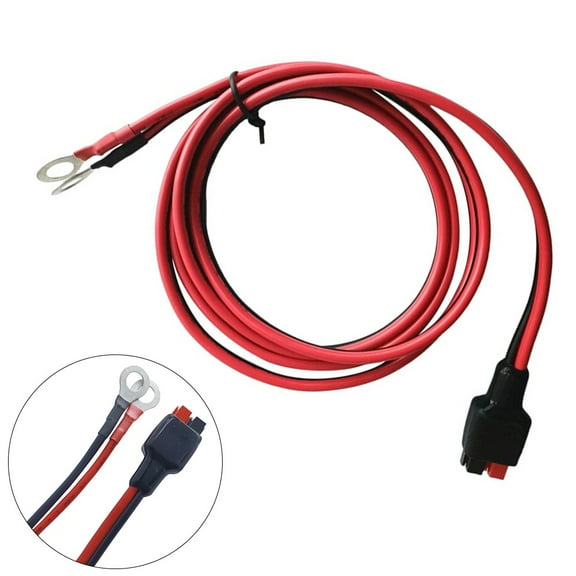 High Performance 10Awg For Anderson Connector To O Ring Terminal Battery Cable