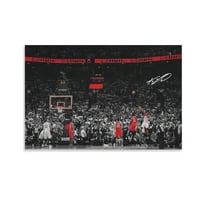 Kawhi Leonard Poster Posters Art Print Wall Photo Paint Poster Hanging Picture Family Bedroom Decor Gift 12x18inch(30x45cm)